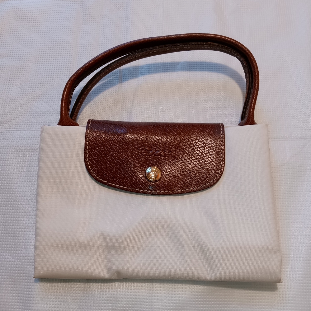 LE PLIAGE ORIGINALTop handle bag M - BeigeCanvas, Recycled canvas. LONGCHAMP